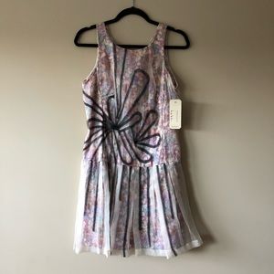 Nicole Miller Artelier sleeveless floral dress